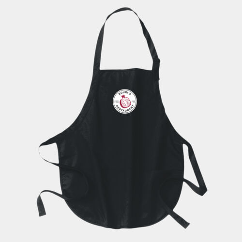 Medium Length Apron with Pouch Pockets Thumbnail
